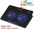 Laptop Cooling Pad laptop cooler Rgb N99 With 2 Dual Fan Stand laptop cooler stand Notebook Cooling Pad N182 With 2 Dual Fan Black. 