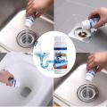 Pipe Drain Cleaner Kitchen Sink Toilet Drain Cleaner Block Unblock Powder Pipeline Clean Unblocker. 