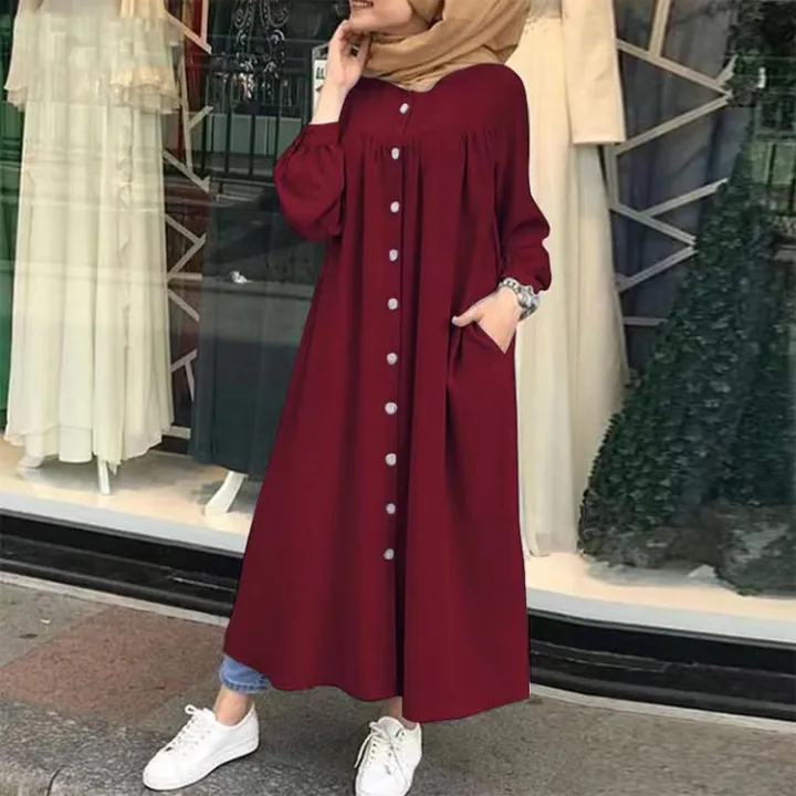 Muslim%20Abayas%20For%20Women%20Dubai%20Vintage%20Arabic%20Girl's%20Wear%20Hot%20Dresses%20Robe%20Caftan%20Kimono%20Femme%20%C3%A9l%C3%A9gant%20Musulman%20Islam%20-%20Image%205