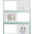 1 Piece Tuya Zigbee Smart Socket Home Powers Monitor Powers Outlet 16A Smart Life Voice Control Alexa Timing DIY UK Plug. 