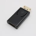10pcs Portable Display Port DP Male Plug To HDMI Female Jack Adaptor Converter Adapter Connector For 1080P HDTV PC White.