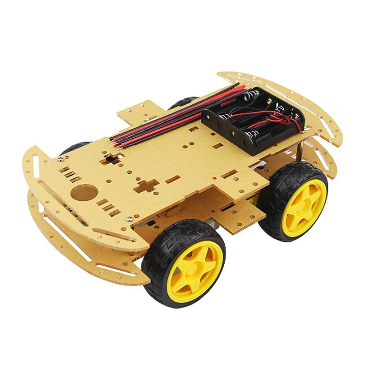 4%20Wheel%20Drive%20Smart%20Robot%20Chassis%20Kit%20-%20Image%205