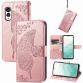 Japanese version suitable for Fujitsu Arrows N mobile phone leather case F51C Sharp Aquos V6 mobile phone case. 
