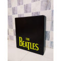 Travel cajon percussion box black Beatles. 