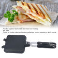 Sandwich Maker, Grill Frying Pan Widely Applicable Non Stick for Picnics. 