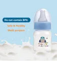 60ML Baby Feeding Bottle Milk Bottles Botol Susu Nursing Bottles BPA Free Safe Infant Nursing Nipple Care Feeder Newborn. 