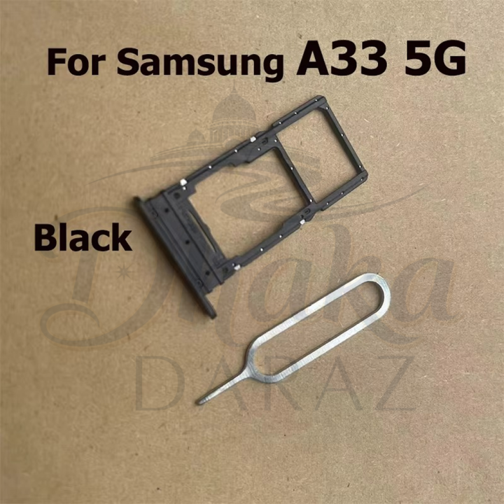 Samsung%20Galaxy%20A33%205G%20Dual%20Sim%20Tray%20Micro%20SD%20Card%20Slot%20with%20Sim%20Ejector%20Pin%20Replacement%20Part%20-%20Image%202