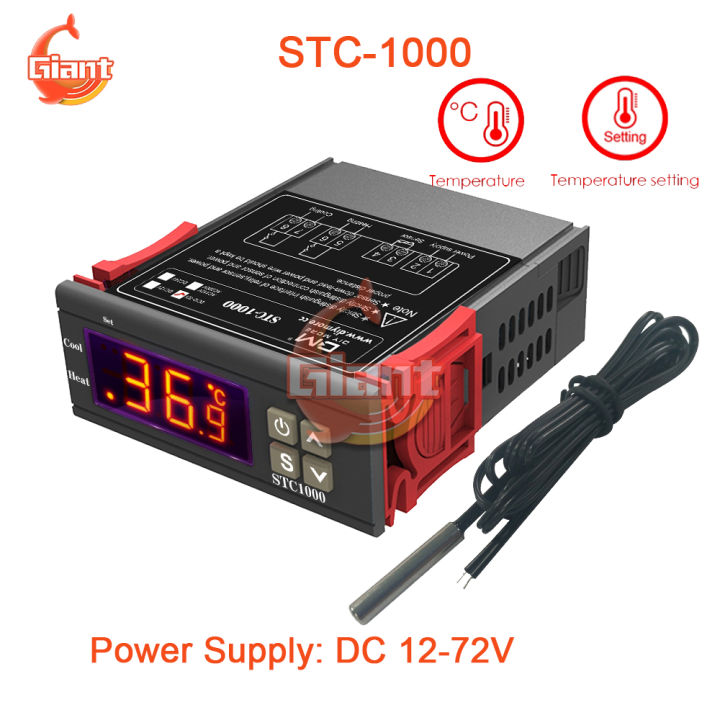 STC-3000/3008/3028 AC110-220V Thermostat Temperature Controller NTC Sensor Probe