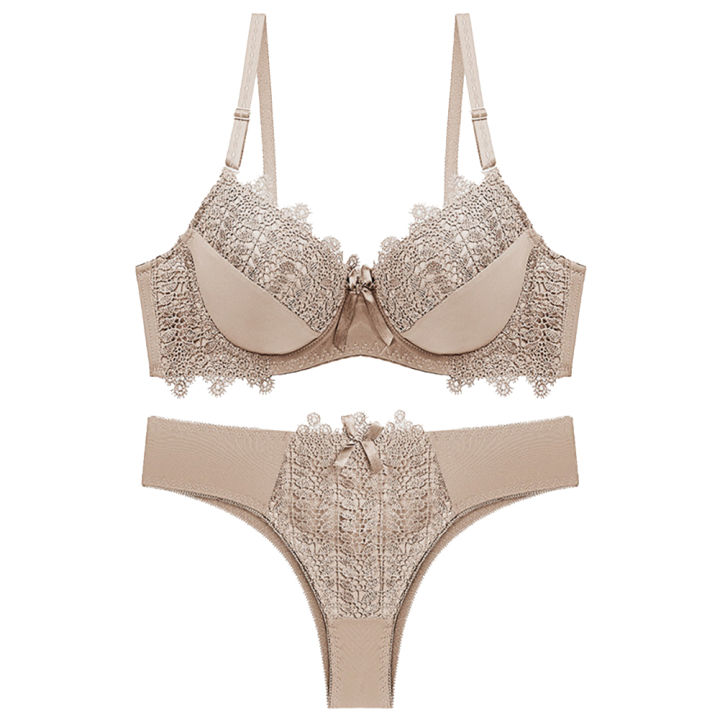 %E3%80%90Heartbeat%20Girl%20Store%E3%80%91%EF%BC%88NEW%EF%BC%89Women%20Up%20Bra%20Brassiere%20Briefs%20G-string%20Lace%20Set%20-%20Image%204