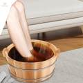 Wood Footbath Basin Household Wooden Washing Baths Portable Barrel Foot Soaking Bath Basin Foot. 