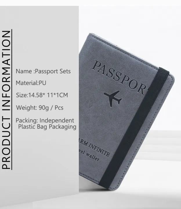 Premium%20Quality%20-%201%20Pc%20Multi-Function%20Leather%20Passport%20Cover%20Credit%20Cards%20Holder%20Travel%20Cover%20Case%20-%20Couture%20-%20High-end%20-%20Image%202