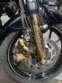 2ps Yamaha FZ-s All version front frok metal cover colour golden. 