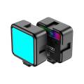 Ulanzi VL49 RGB Rechargeable Mini RGB Light | Illuminate Your Scenes with Adjustable RGB Colors | Compact and Portable. 