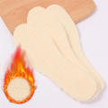 Soft Thermal insoles Insulated Shoe insole Thicken Winter warm insole Insert insole cashmere Heated plush insole for Outdoor. 