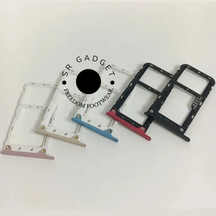 Replacement Dual Sim Tray Card Holder for Xiaomi Redmi Note 5 Sim Slot