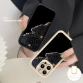 Golden Wave Black White Couple Phone Cover Compatible for IPhone 8 7Plus XR 12 14 11 13 15 Pro Max 8 6 7 15 6S Plus X XS Max SE 2020 Angel Eyes Soft Case. 