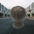 Coconut Shell Made Money Saving Bank.