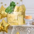 Gold Tissue Paper, 100 Sheets Metallic. 