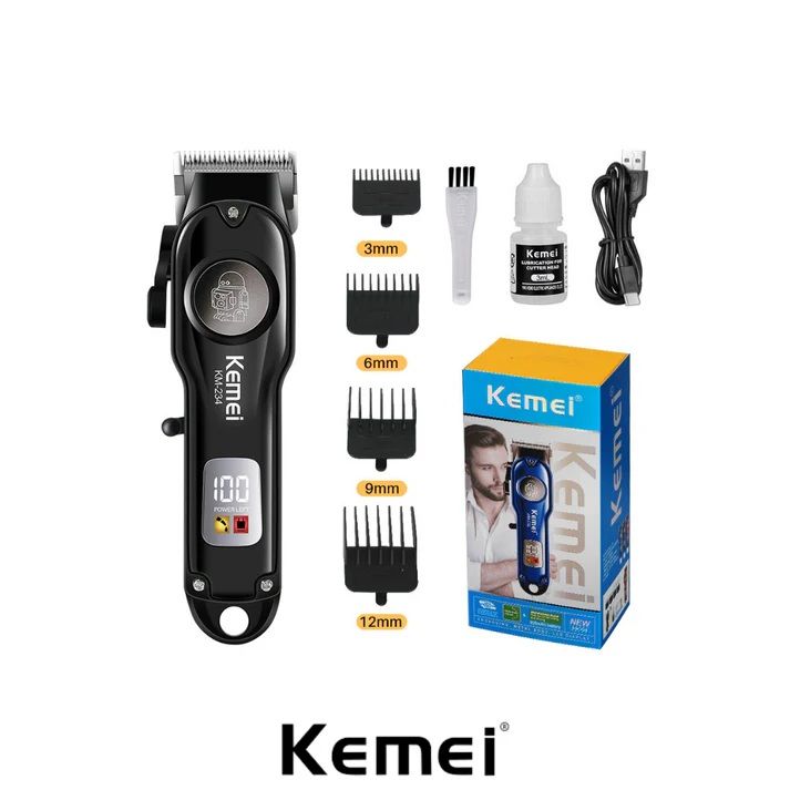 “Kemei KM-234 Professional Cordless Hair Clipper – Rechargeable ...