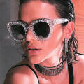 1Pcs Sunglasses
Women
Oversized
Female
Shades
Square
Fashion
Crystal
New
1Pcs. 