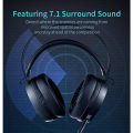 Rapoo VH310 USB 7.1 Virtual Surround Channel Gaming Headset with Microphone Noise Cancellation.