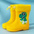 Lovely Cartoon Baby Boys Girls Water Shoes Rain Boots Kids Waterproof High Quality Lightweight Non-slip Children Rainboots New. 