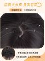 Factory wholesale wig female long hair full head cover dummy human hair new middle part big wave curly hair wig set.