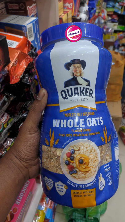 Quaker Whole Oats 900gm (Dubai)