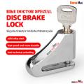 Universal Disc Brake Lock Rust Proof Durable Anti-Theft (Non Acid Proof) Copper Cylinder with 2 Keys.