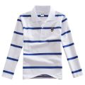 Children Child Long Sleeve T-shirt Polo Shirts Boys Kids Stripes Tops Baby Boy Sports Polos Teneege Boys Clothes. 