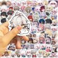 10/80PCS Honkai Impact Anime Stationery Sticker Sticker Waterproof Children Student Fashion Stationery Honkai:Star Rail Decorate. 