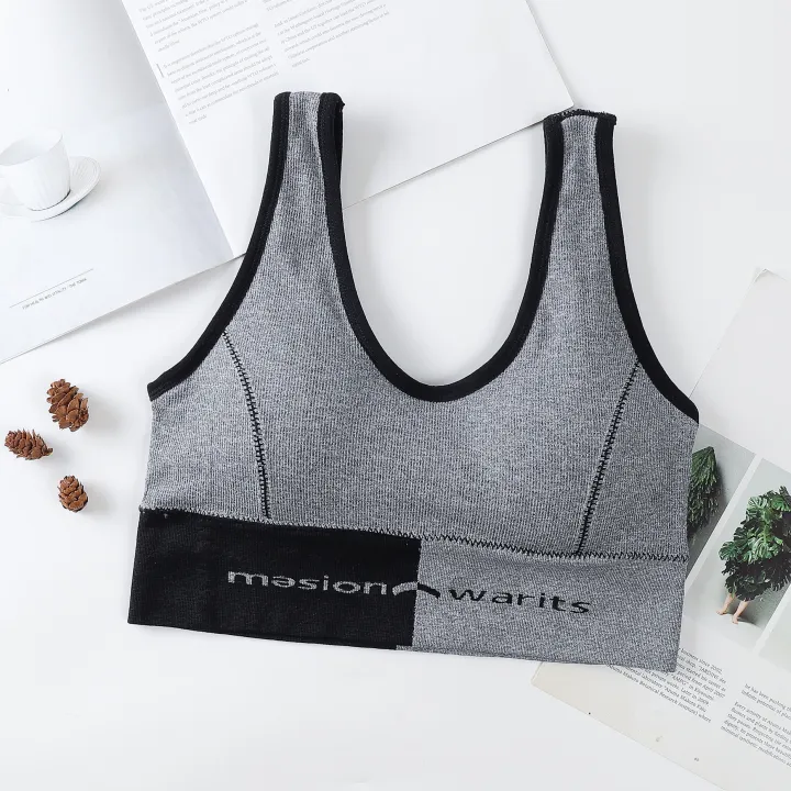 Sports%20Vest%20Anti-Exposure%20Color%20Matching%20Backless%20Crop-Top%20Bandeau%20Underwired%20Padded%20Bottoming%20Underwear%20-%20Image%205