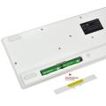 Wireless Slim White Keyboard + PC and Wireless Optical Mouse set for Laptop. 