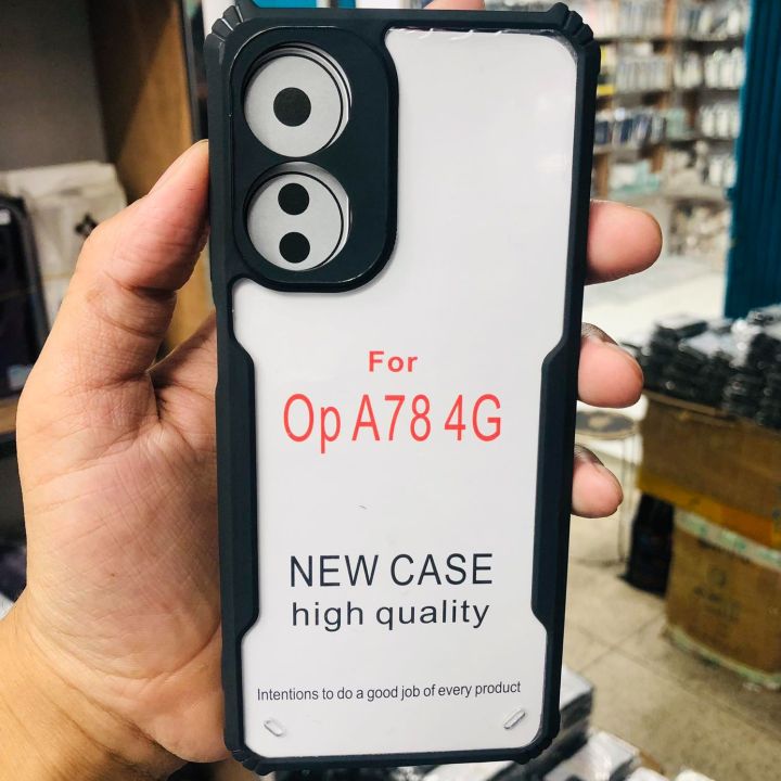 For%20Oppo%20A78%204G%20Cover%20Edge-Reinforced%20Shockproof%20Cushion%20Back%20Clear%20Hybrid%20Transparent%20Hard%20Cover%20Casing%20-%20Camera%20-%20Phone%20Back%20Cover%20-%20Image%203