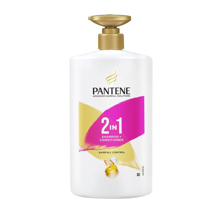 Pantene Advanced Hairfall Solution, 2in1 Anti-Hairfall Shampoo & Conditioner for Women, 1L