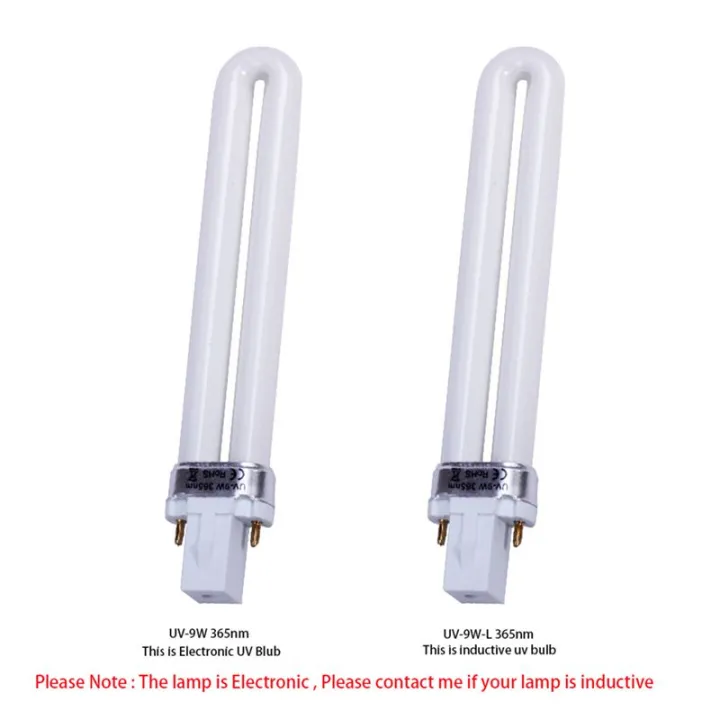 %E3%80%90The%20Edge%20of%20Beauty%E3%80%91Professional%20Electronic%202pcs%20365nm%209W%20Nail%20Dryer%20UV%20Lamp%20Light%20Bulb%20Art%20Nail%20Polish%20-%20Image%203