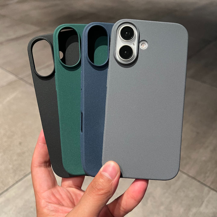HOCE Sandstone Matte Phone Cases For iPhone 16 15 14 Plus 13 12 11 Pro