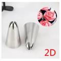 2D Nozzle for Cake Decoration big size 1 piece.