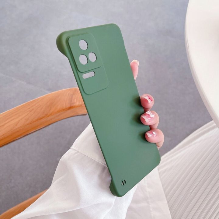 For Xiaomi Mi POCO M4 Pro Redmi Note 11 K50 K40S Frameless Hard PC Case Back Cover Shockproof Casing Phone Shell