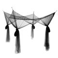 Fine Mesh 4 Corner Post Bed Canopy Hanging Bed Curtain Drape 210x190x240cm. 