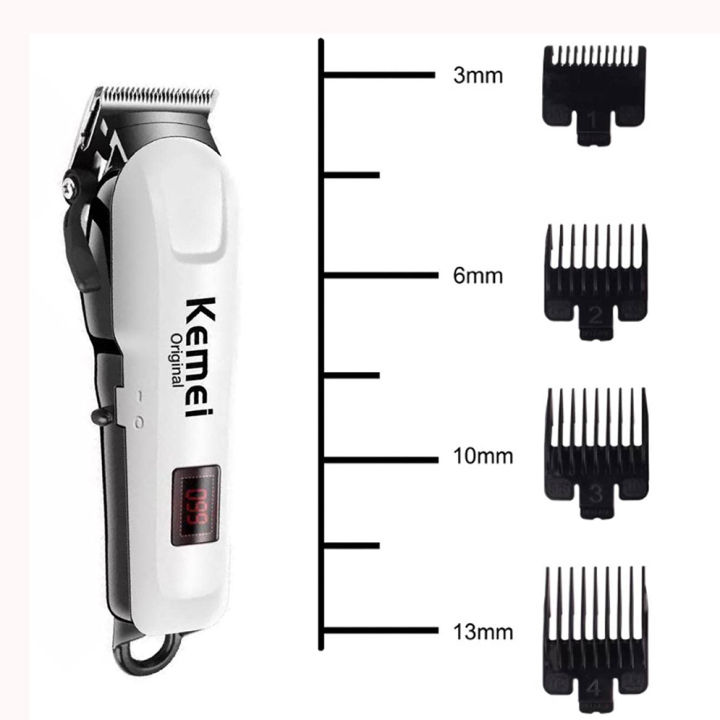Kemei%20KM-809A%20Rechargeable%20Hair%20Clipper%20and%20Trimmer%20for%20Men%20-%20Image%203