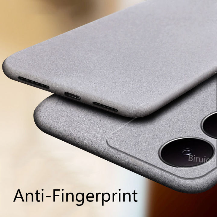 Biruiqu%20For%20VIVO%20Y17s%20Shockproof%20Anti%20Slip%20Soft%20TPU%20Sandstone%20Matte%20Back%20Case%20Cover%20-%20Image%204