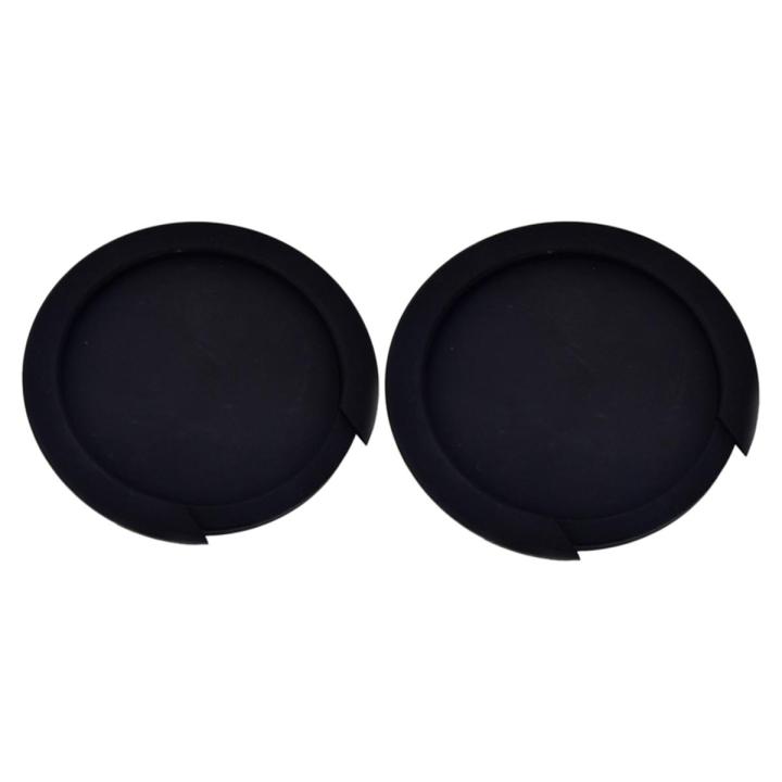 2x Classic Guitar Sound Silicone Guitar Sound Hole Cover Mute Silencer Cover Guitar Accessories --L & S