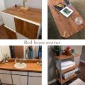 300 x 60 cm Self Adhesive Wood Grain Furniture Stickers PVC Wallpaper cabinets Gloss Film Vinyl Counter Top Decal ( 10x2 feet). 