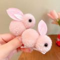 Superb Signature Style -Versatile -Quality And Durablity -2 Pcs Bunny Clip Pair For Girls- Innovative- Significant Desire. 