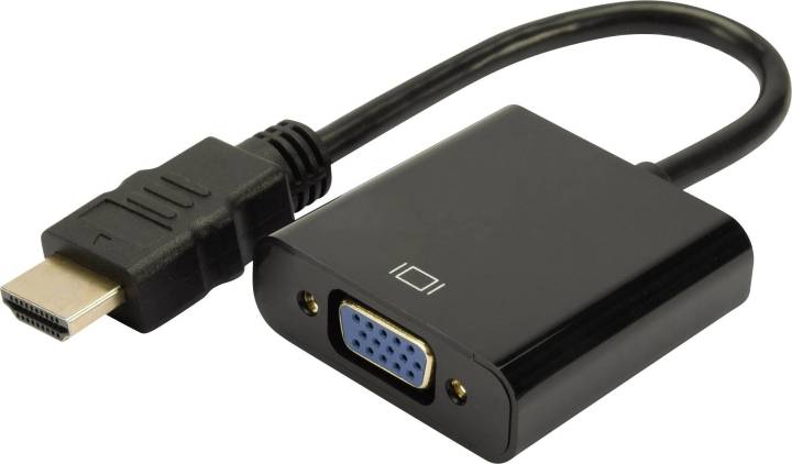 HDMI to VGA Converter-black