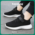 children's shoes boys mesh breathable summer 2024 new children's black soft soled casual sneakers small white shoes wholesale. 