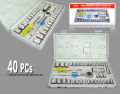 Aiwa 40 Pcs Multipurpose Combination Socket Set with Box. 