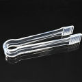 1PC Plastic Barbecue BBQ Clip Bread Food Ice Clamp Ice Clip Tongs Tool Bar Kitchen Accessories.