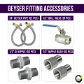 Geyser/Water Heater Fitting Parts & Accessories. 